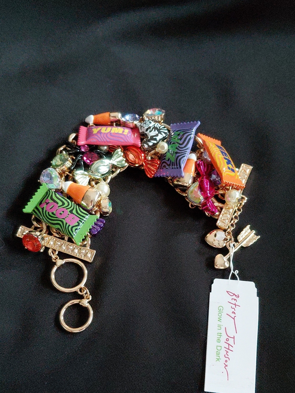 Betsey Johnson Colorful Candy Charm Bracelet - Picture 3 of 6